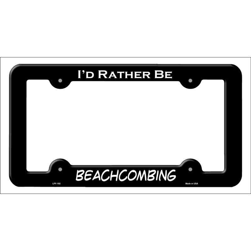 BeachCombing Wholesale Novelty Metal License Plate FRAME