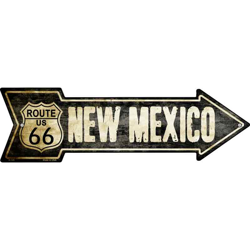 Vintage Route 66 NEW Mexico Wholesale Novelty Metal Arrow Sign